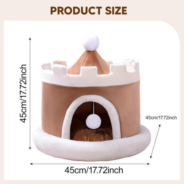 castle style pet house 20