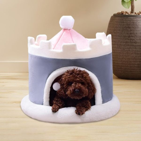 castle style pet house 25