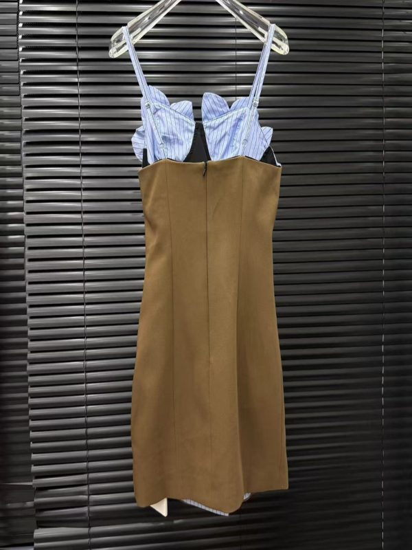 cathy stripe flower mini dress 18