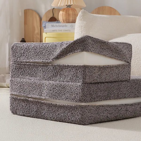 chenille durable scratch resistant foldable blocks multi level dog stairs 18