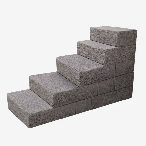 chenille durable scratch resistant foldable blocks multi level dog stairs 25