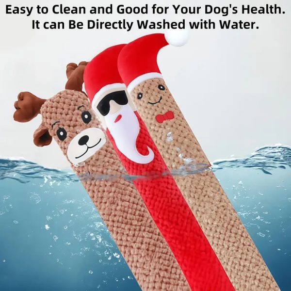 christmas durable interactive squeaky dog toy 14