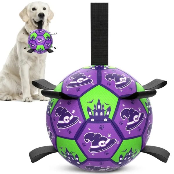 halloween themed dog soccer ball 15
