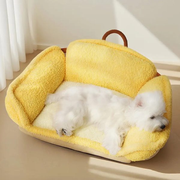 multifunctional full neck support deep sleeping dog sofa bed 13