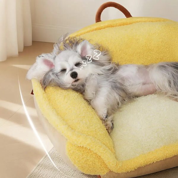 multifunctional full neck support deep sleeping dog sofa bed 14
