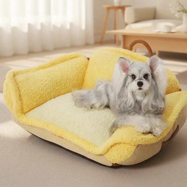 multifunctional full neck support deep sleeping dog sofa bed 21