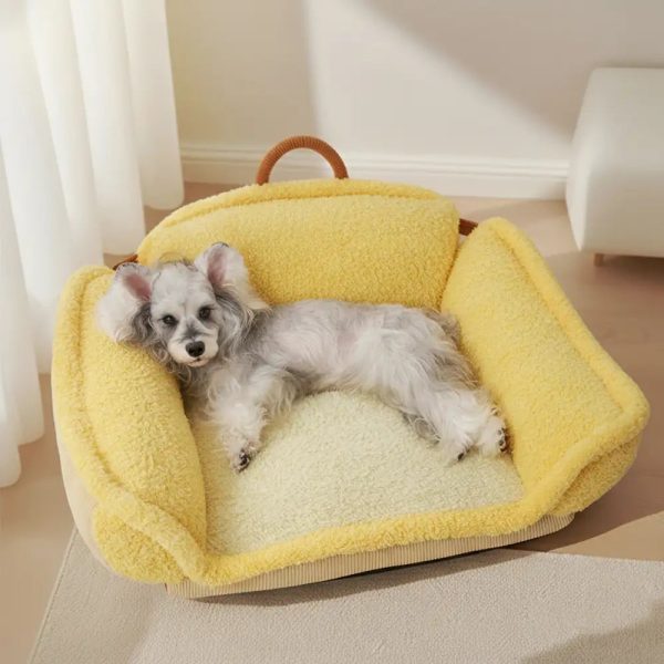multifunctional full neck support deep sleeping dog sofa bed 24