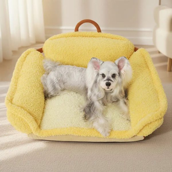 multifunctional full neck support deep sleeping dog sofa bed 26