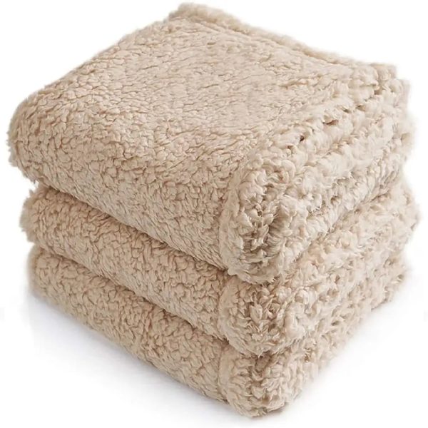 polar fleece comfortable warm multifunctional pet blanket 25