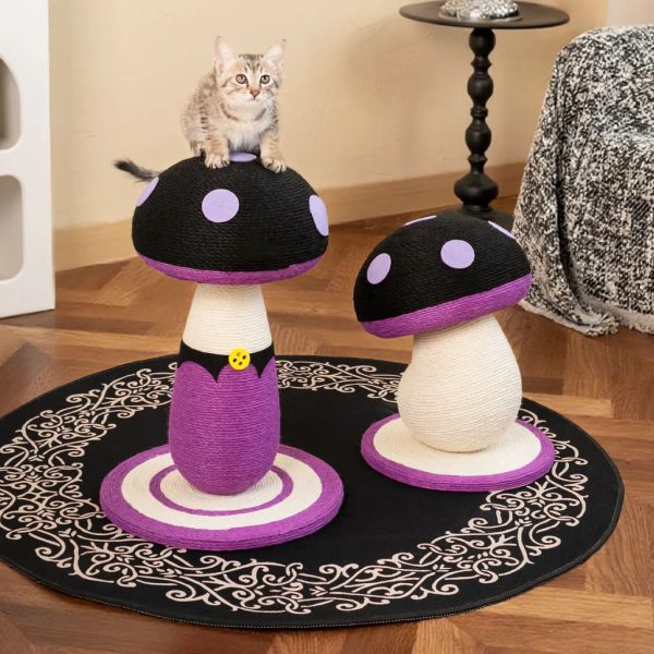 purple poison mushroom cat scratcher 17