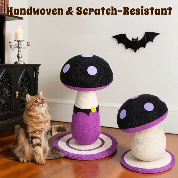 purple poison mushroom cat scratcher 21