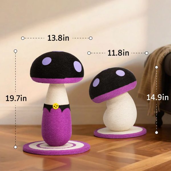 purple poison mushroom cat scratcher 26