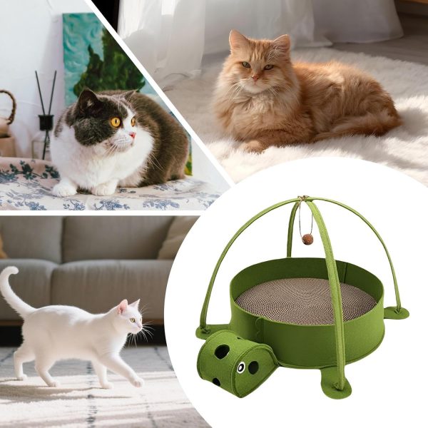 turtle shaped cat scratching toy 12