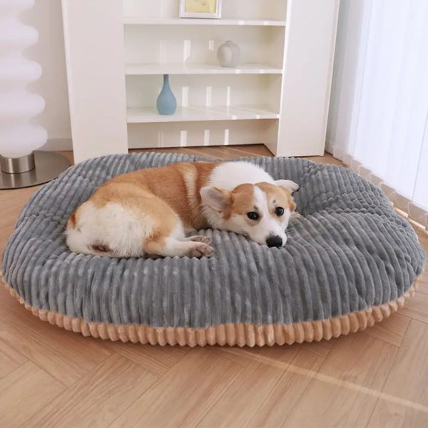warm & comfortable removable washable pet sleeping mat & pet bed 14
