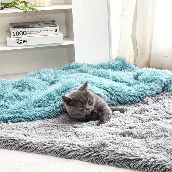 warm plush deep sleep non slip pet mat 14