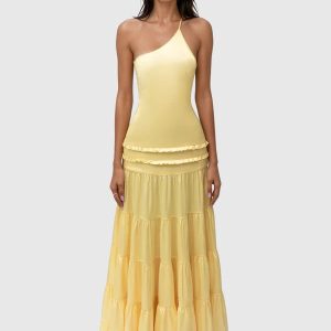 wemba one shoulder backless maxi dress 11 wemba one shoulder backless maxi dress 11
