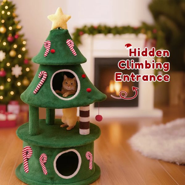 55 luxury modern christmas cat tree 12