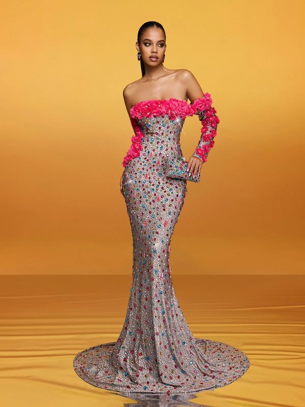 alythia off shoulder flower crystal maxi dress 12