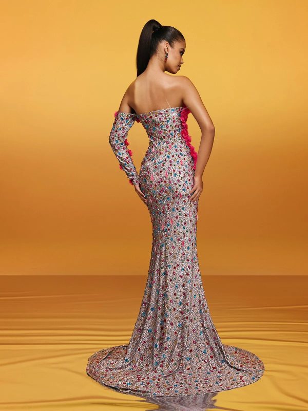 alythia off shoulder flower crystal maxi dress 16