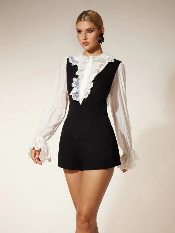 eilika flare sleeve romper set 14