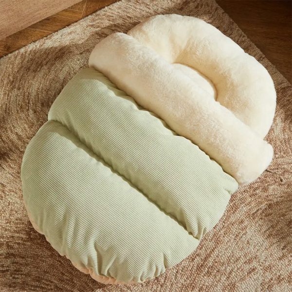fun slipper style enclosed pet bed 19