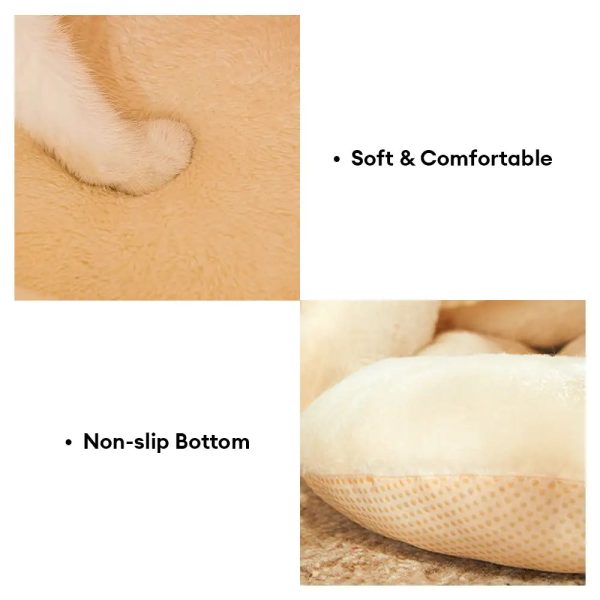 fun slipper style enclosed pet bed 23