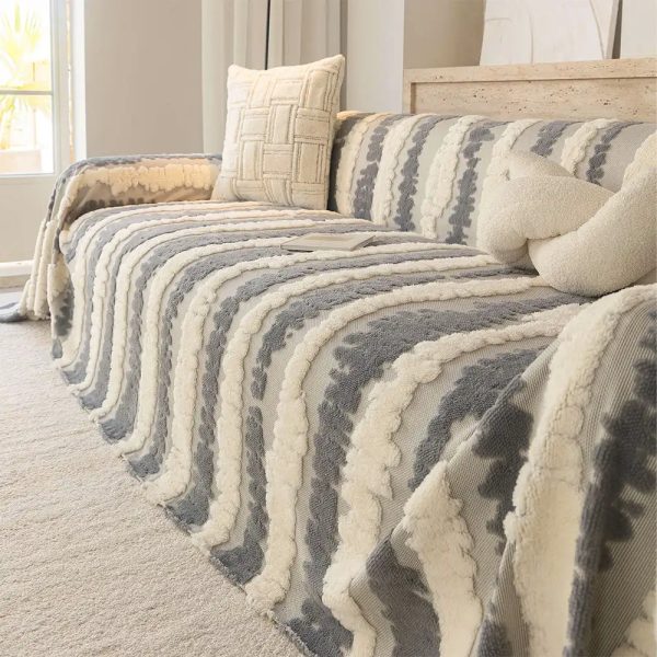 modern comfort plush multifunctional blanket couch cover 12