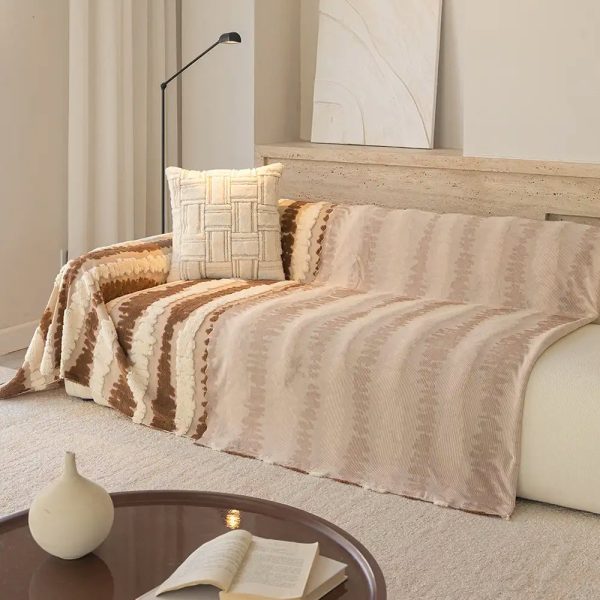 modern comfort plush multifunctional blanket couch cover 22