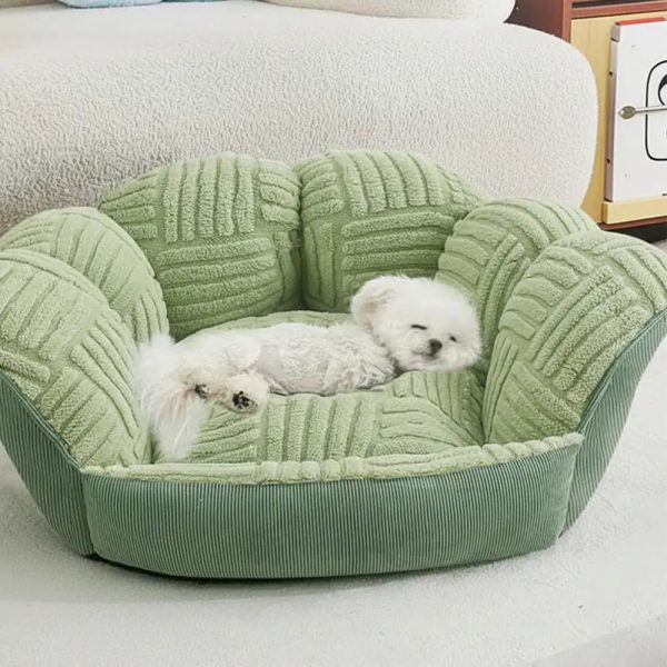 multifunctional semi enclosed cave dog bed 14