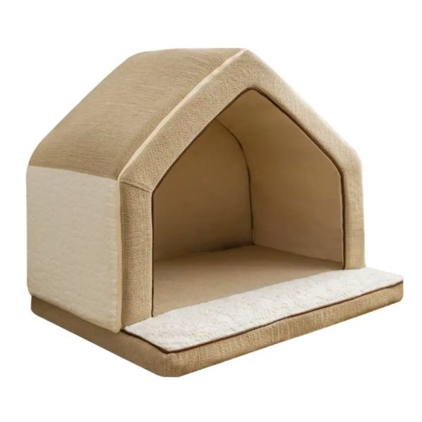 warming full sponge durable scratch resistant dog house 20
