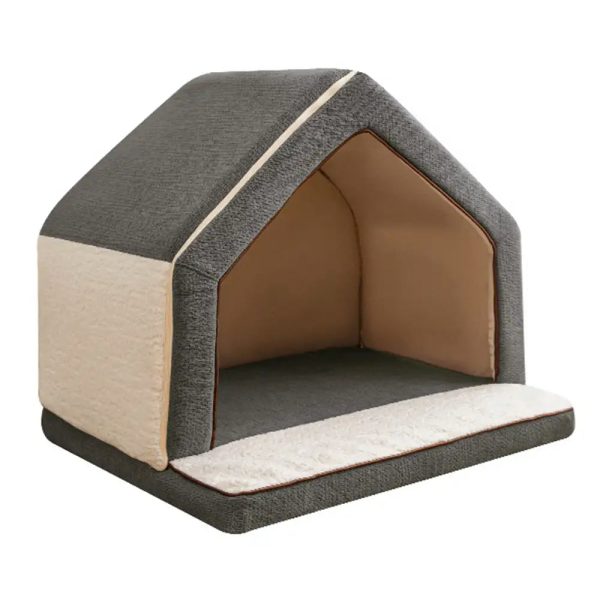 warming full sponge durable scratch resistant dog house 21