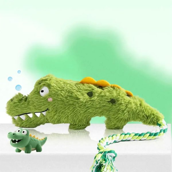 animal series plush squeak dog teething toy 16