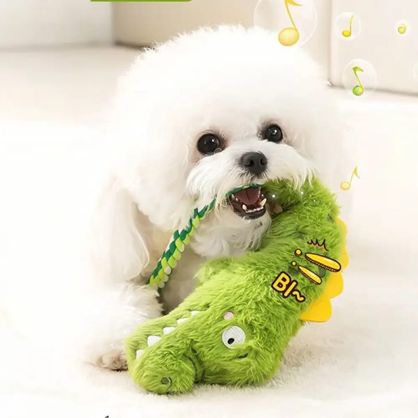 animal series plush squeak dog teething toy 19