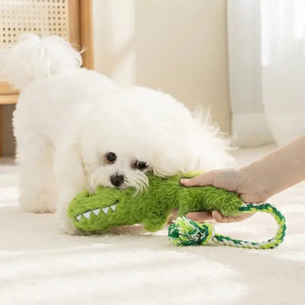 animal series plush squeak dog teething toy 20