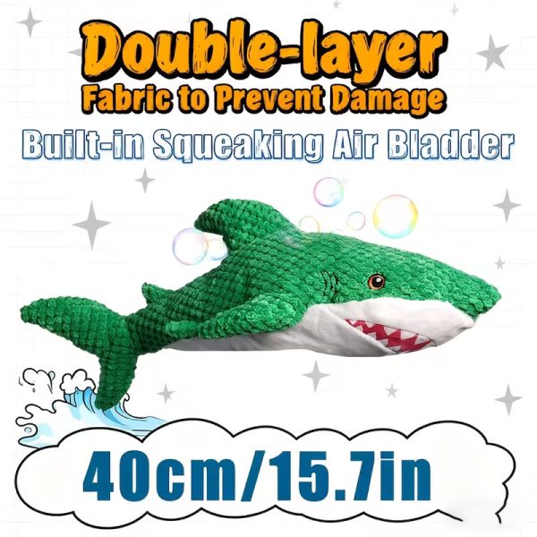 interactive shark toy for dogs 16