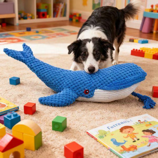 interactive whale toy for dogs 19