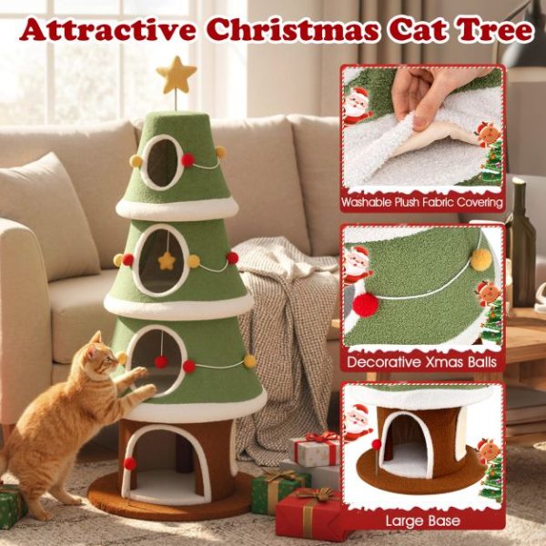 modern attractive christmas cat tree 14