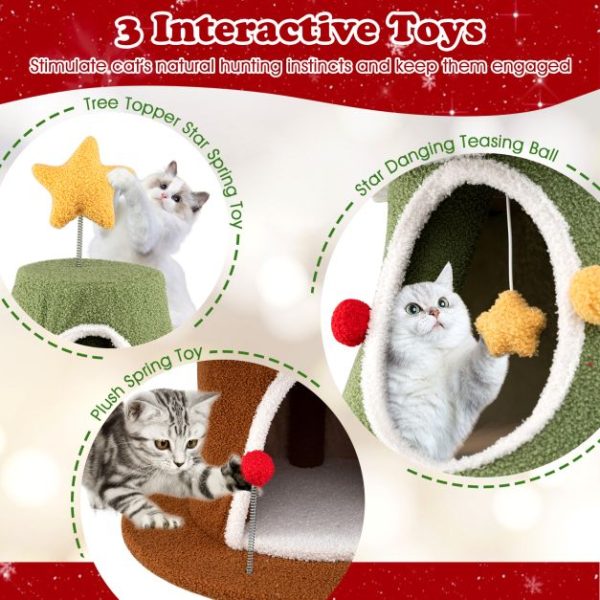 modern attractive christmas cat tree 16