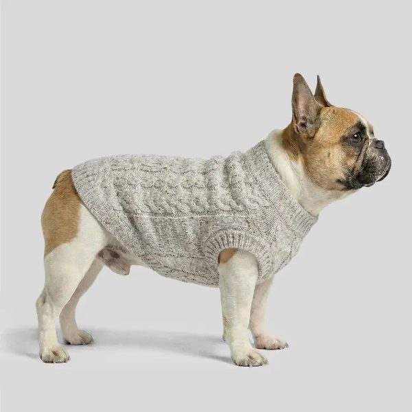 soft warm thick knitted dog sweater 16