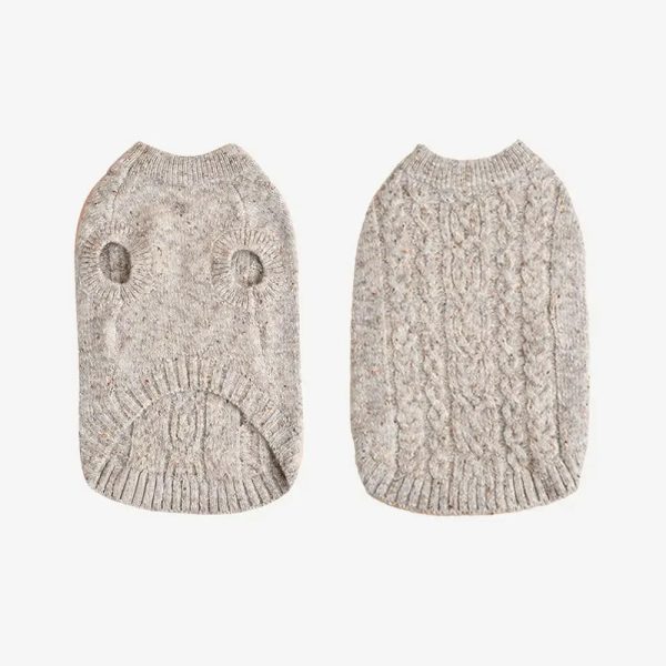 soft warm thick knitted dog sweater 22