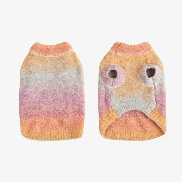 soft warm thick knitted dog sweater 25