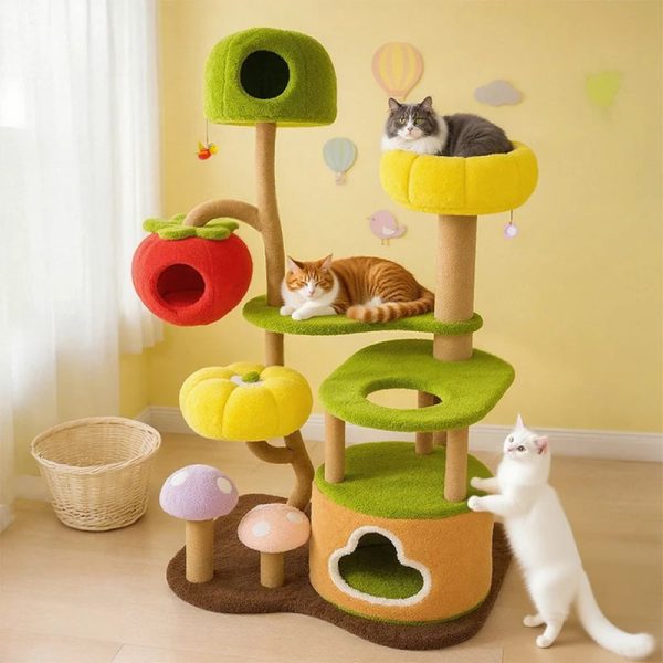 upgraded jungle haven cat tree 18