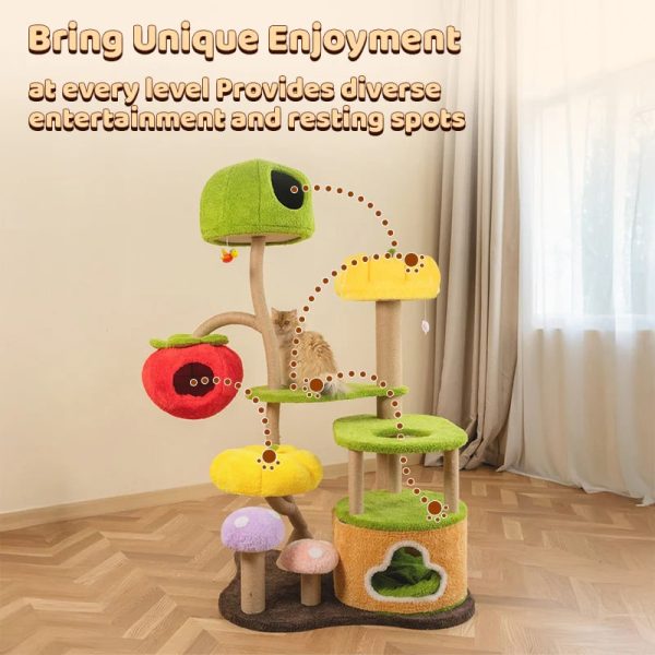 upgraded jungle haven cat tree 22