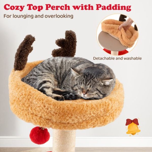 whimsical christmas cat tree 15