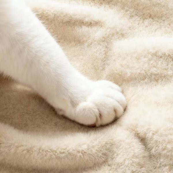 winter soft plush cozy cave cat house 16