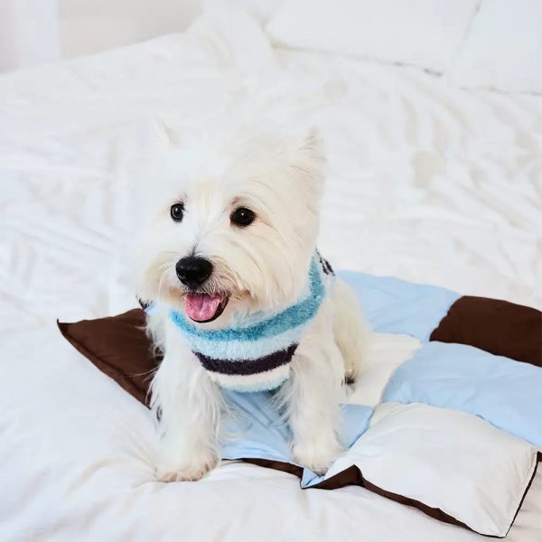macaron color water repellent multi purpose dog mat 12
