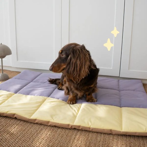 portable foldable double sided water repellent dog mat 15