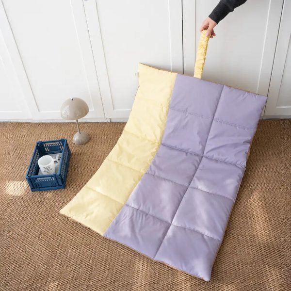portable foldable double sided water repellent dog mat 22