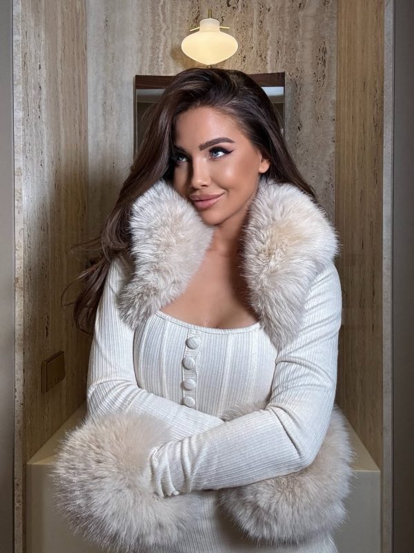 vatheris furry knitted top set 12