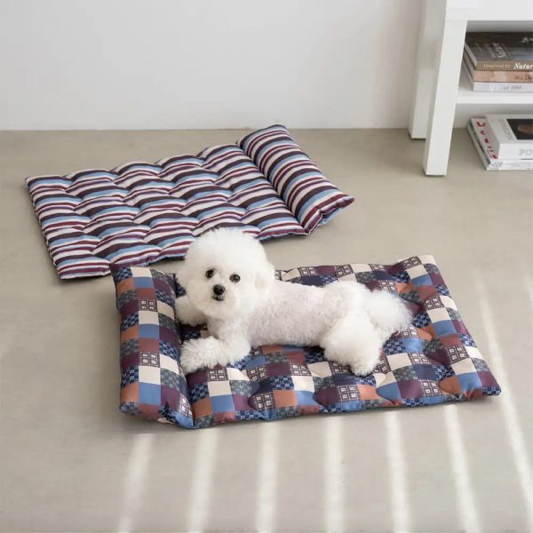 all season breathable double sided neck support pillow dog bed 14